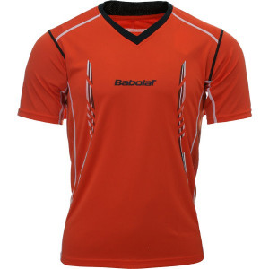 BABOLAT - T-shirt chłopięcy PERFORMANCE red-orange (2014)